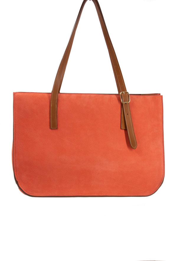 Sac Nana Star cuir Corail