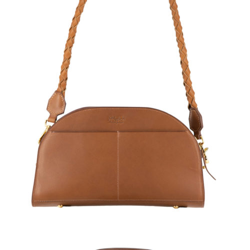 Sac Tresse Cognac