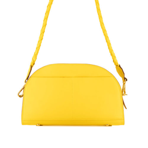 Sac tresse Jaune avant