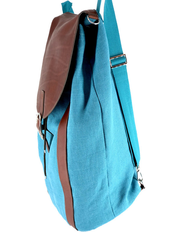 sac a dos turquoise coté